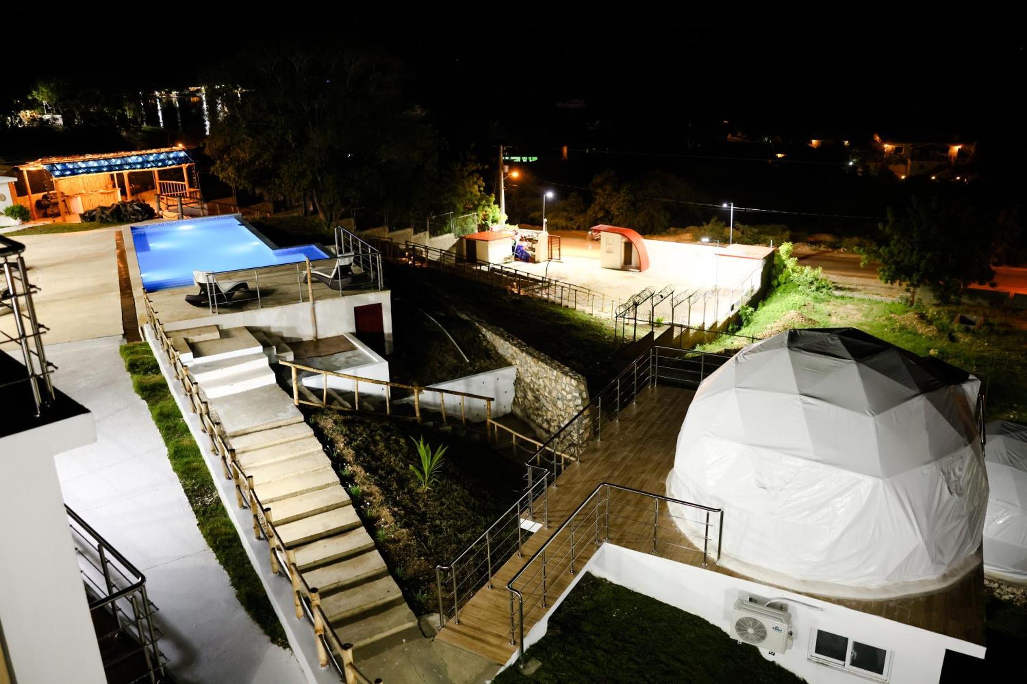 Hotel Don Bululo Camping Lodge Punta Rucia Eksteriør bilde